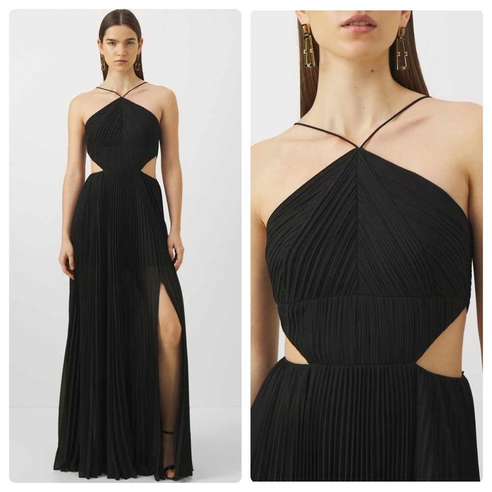 Amur Janet Halterneck Cut Out Gown
